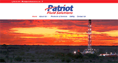 Desktop Screenshot of patriotfluidsolutions.com